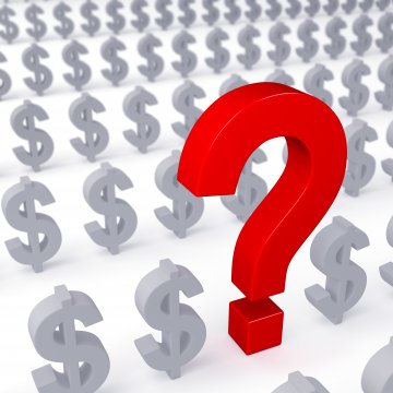 pricing cost surfshark vpn service red question mark gray dollar signs 